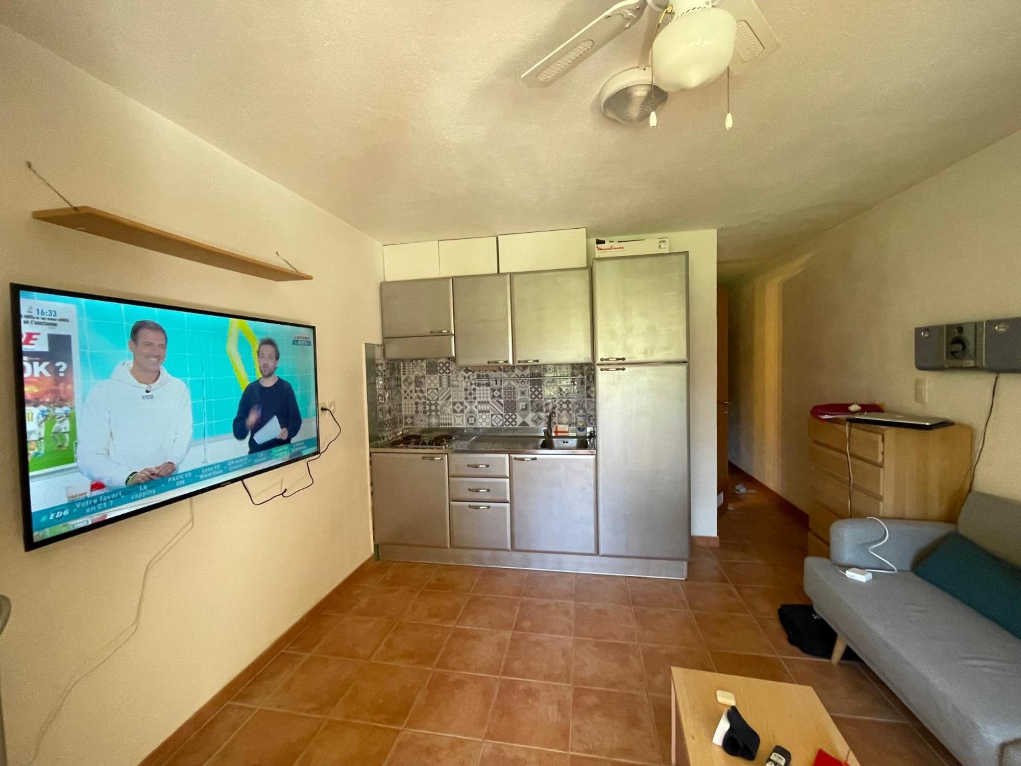 Residence Marine De Bravone Acces Plage, Piscine Лингиццета Экстерьер фото